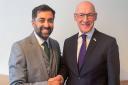 John Swinney has placed his support behind SNP leadership candidate Humza Yousaf