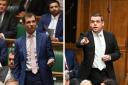 Scottish Conservative MPs Andrew Bowie (left) and Douglas Ross both voted to progress the UK Government's Illegal Migration Bill