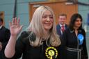 SNP MP Amy Callaghan suffered a stroke in 2020 and now uses a crutch