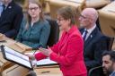 First Minister Nicola Sturgeon will face MSPs after the UK Tory Budget announcement