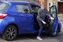 Nicola Sturgeon was photographed smiling after a driving lesson