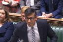 Rishi Sunak has been challenged over migration policy at Prime Minister's Questions