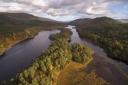 A view of Glen Affric, where Trees for Life is running a rewilding project