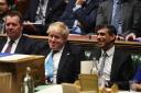 Boris Johnson and Rishi Sunak in the Commons