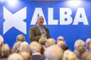 Neale Hanvey speaking during a Alba Special National Assembly