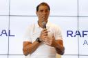 Rafael Nadal speaks during a press conference (Francisco Ubilla/AP)
