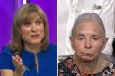 Question Time host Fiona Bruce asks audience member whether they are happy with Brexit
