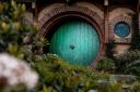 A Hobbit's house in New Zealand, used for filming the famous series