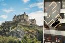 Edinburgh Castle's grounds hold a war museum where Nazi symbols are on display