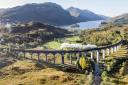The Glenfinnan Viaduct ranked among the most popular filming locations in Scotland, although it didn't take the top spot