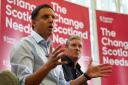 Anas Sarwar (left) and Keir Starmer appeared to distance themselves from calls to block devolved spending in reserved areas