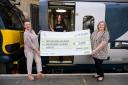 Railway Children received a donation for its Scotland project from Caledonian Sleeper
