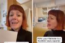 Zara Gladman's video impersonating a Scottish news presenter has got quite the reaction on social media