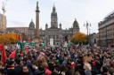 Glasgow has seen a number of pro-Palestine protests