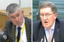 Lord Robertson was confronted about his remarks by SNP MP Alan Brown