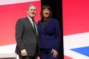 Shadow chancellor Rachel Reeves with party leader Sir Keir Starmer