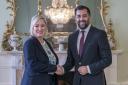Sinn Fein Stormont leader Michelle O'Neill and Scottish First Minister Humza Yousaf
