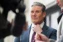 Labour leader Sir Keir Starmer speaks to the media outside BBC Broadcasting House in London