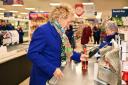 Rod Stewart visited his local Tesco to buy a bottle of his own whisky