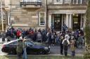 Protesters at 11 University Gardens left after negotiations with Glasgow University management