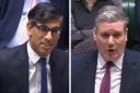 Rishi Sunak and Keir Starmer clashed at PMQs