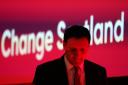 Scottish Labour leader Anas Sarwar during the Scottish Labour Party conference at the SEC in Glasgow