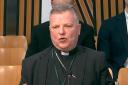 Bishop John Keenan was giving his perspective on a bill which would create anti-protest buffer zones around abortion clinics