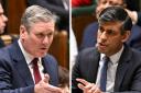 Keir Starmer and Rishi Sunak have been accused of 'going quiet' on the Gaza crisis