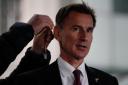 Jeremy Hunt said the scene was set for 'better economic conditions'