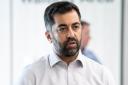 Humza Yousaf has spoken out about racist graffiti which was spotted near his family home