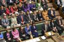 Labour politicians on the party's benches at Westminster