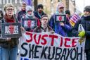 Campaigners demand justice for the family of Sheku Bayoh