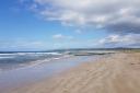 The Kintyre Way finishes at Machrihanish Beach