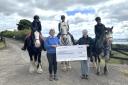 The cheque presentation took place earlier this week