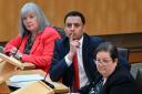 Scottish Labour leader Anas Sarwar during First Minister's Questions in the Scottish Parliament