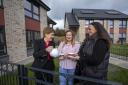 Nicola Sturgeon opened a £10.2m social housing development in Govan in 2022