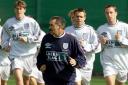 Scot John Gorman puts the England players through their paces during his time as assistant manager under Glenn Hoddle