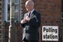 First Minister and SNP leader John Swinney after casting his vote