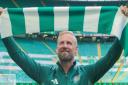 Kasper Schmeichel at Celtic Park