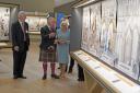 King Charles III and Queen Camilla visited the Great Tapestry of Scotland centre in Galashiels last year