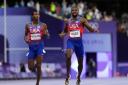 USA's Noah Lyles at the Paris Olympics