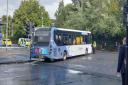 Police incident Buchanan Bus Station, picture by Emily Moore