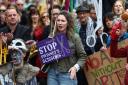 Protesters hold rally to defend the future of Scotland's culture funding