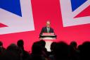 LIVERPOOL, ENGLAND - SEPTEMBER 24: Britain's Prime Minister Sir Keir Starmer delivers his keynote speech during the Labour Party Conference 2024 at ACC Liverpool on September 24, 2024 in Liverpool, England. This is Labour's first conference since