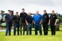 Kilmaurs Mains team, Bob, David, Cammy, Andy, Ian, Douglas and Andy Ref: RH220824051  Rob Haining / The Scottish Farmer...