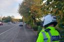 Police carry out checks on Hawkhead Road