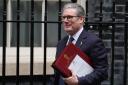 Prime Minister Sir Keir Starmer departs 10 Downing Street, London, to attend Prime Minister's Questions