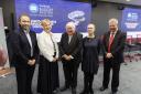 The Herald Budget briefing, held at Virgin Money, Glasgow. Event host Brian Taylor, centre, with panel members, from left: Derek Hanlan, Associate Tax Director, Martin Aitken & Co; Sara Thiam, CEO of Prosper; Emma Congreve, Deputy Director, Fraser of