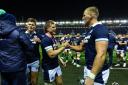 Huw Jones scored twice for Scotland, Darcy Graham crossed four times and Duhan van der Merwe's try saw him reclaim the try-scoring record