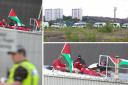 Two Pro-Palestinian protestors have sentenced reduced after Glasgow incident